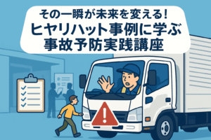 その一瞬が未来を変える!ヒヤリハット事例に学ぶ事故予防実践講座