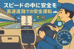 スピードの中に安全を!高速道路での安全運転実践講座